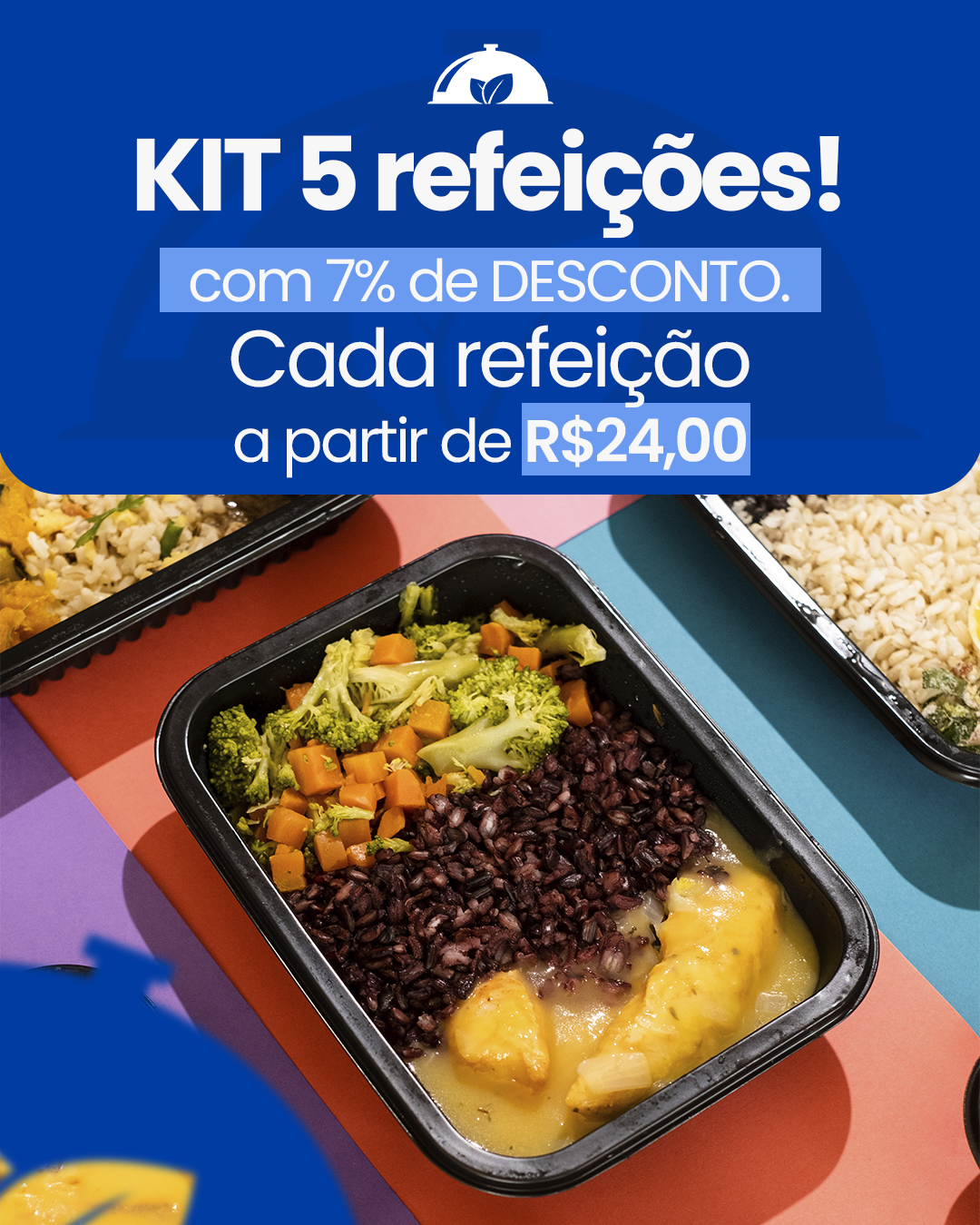 Monte o seu Kit - Minimo 5 marmitas