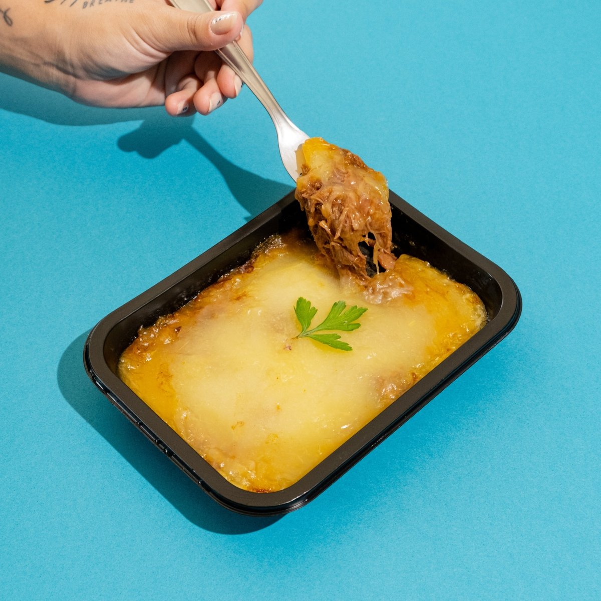 Escondidinho de carne de panela com pure de mandioca - Marmitas do Zé - Marmitas do Zé - gr - mdz14