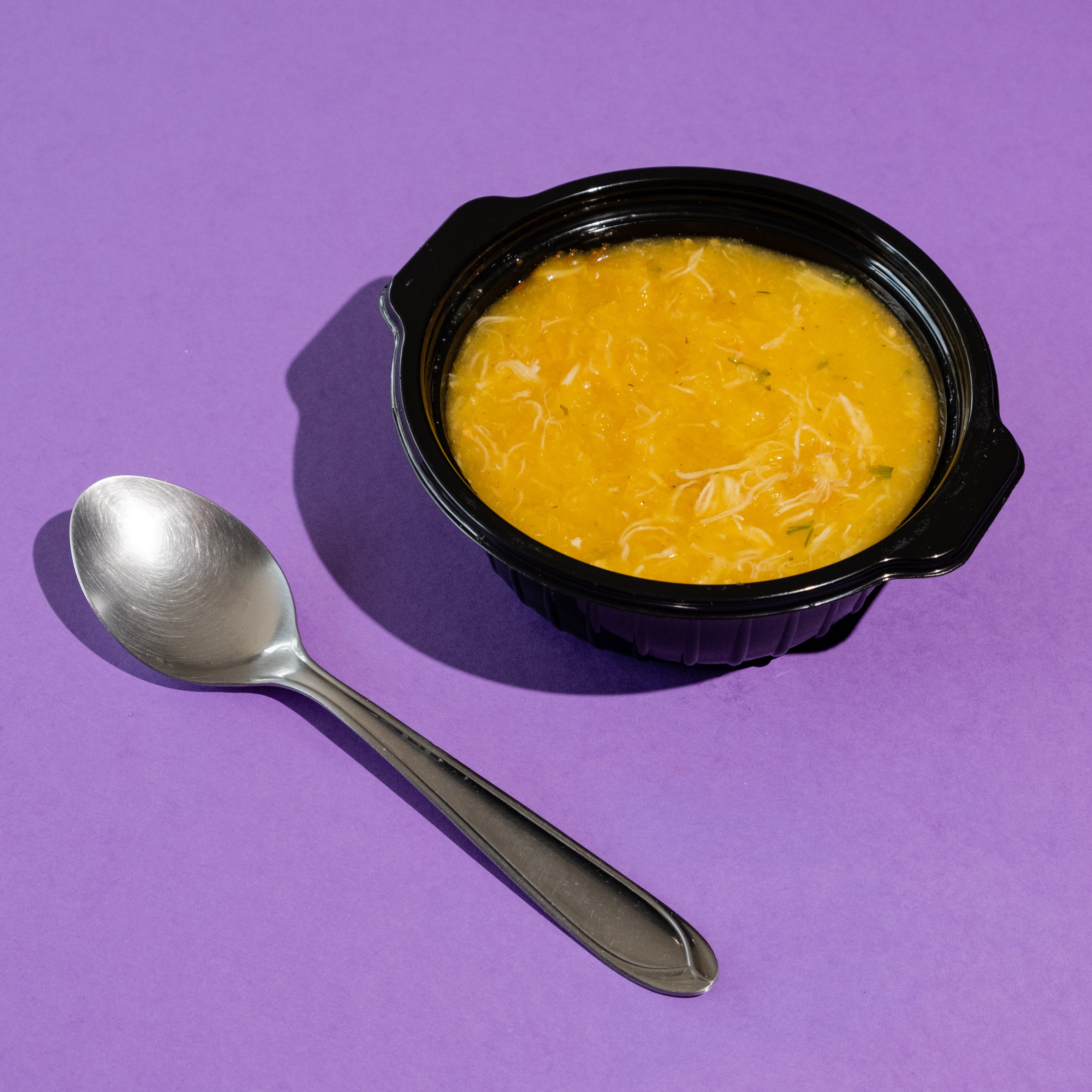 Caldo de Mandioca com Frango